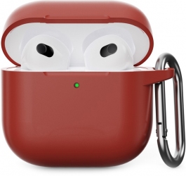 Чохол для навушників ArmorStandart Hang Case для Apple AirPods 4 (ARM81294) Scarlet