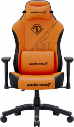 Кресло геймерское Anda Seat Phantom 3 Size L (AD18Y-14-OB-PV/C) Tiger Edition PVC Orange  Кресло геймерское Anda Seat Phantom 3 Size L (AD18Y-14-OB-PV/C) Tiger Edition PVC Orange
