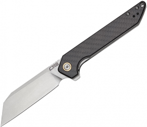 Нож CJRB Knives Rampart CF Black