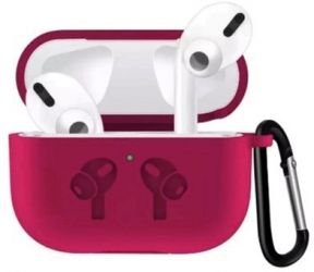 Чехол для наушников BeCover Silicon Protection для Apple AirPods Pro (704504) Rose Red
