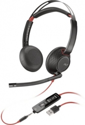Навушники Poly BlackWire 5220 USB-A HS Stereo (80R97AA) Навушники Poly BlackWire 5220 USB-A HS Stereo (80R97AA)