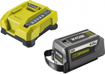Набір акумуляторів та зарядного пристрою Ryobi Max Power RY36BK60B-160 36В 1х6А*г (5133005977)