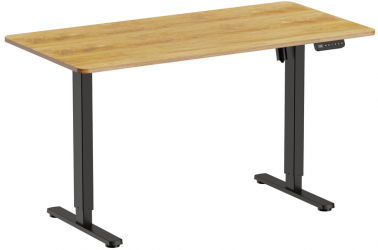 Стіл з електрорегулюванням висоти OfficePro ODE1470LW Light Wood/Black