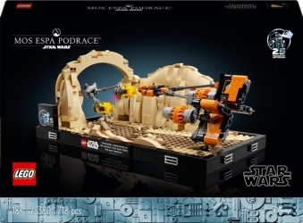 Конструктор LEGO Star Wars Диорама Mos Espa Podrace 718 деталей (75380) Конструктор LEGO Star Wars Диорама Mos Espa Podrace 718 деталей (75380)
