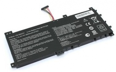 Акумулятор для ноутбука ASUS V451L (B41N1304) 14.4V 2600mAh