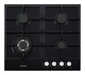 Варильна поверхня газова Interline HGG 764 FGT BA Варильна поверхня газова Interline HGG 764 FGT BA