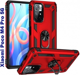 Панель BeCover Military для Poco M4 Pro 5G / Redmi Note 11T 5G (707122) Red