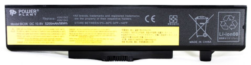 Аккумулятор PowerPlant для Lenovo ThinkPad E430 Black (10.8V/5200mAh/6Cells) (NB00000275)