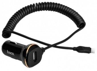 Автомобильное зарядное устройство Hoco Z14 USB 3.4A + cable MicroUSB Black Автомобильное зарядное устройство Hoco Z14 USB 3.4A + cable MicroUSB Black