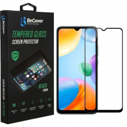Захисне скло BeCover для Poco C40 (708170) Black