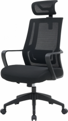 Крісло офісне OfficePro Harmony OC310-B-B-B Black