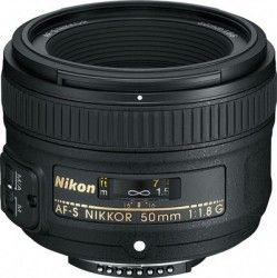 Об'єктив Nikon AF-S Nikkor 50mm f/1.8G (JAA015DA) Об'єктив Nikon AF-S Nikkor 50mm f/1.8G (JAA015DA)