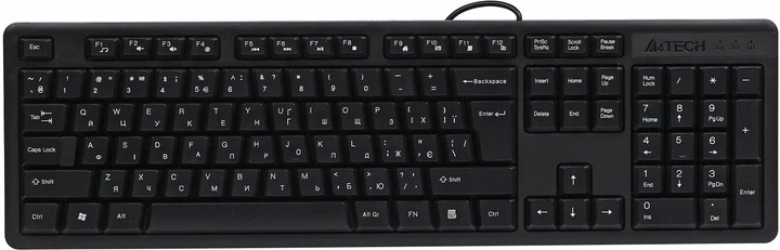 Клавиатура проводная A4Tech KKS-3 USB Black