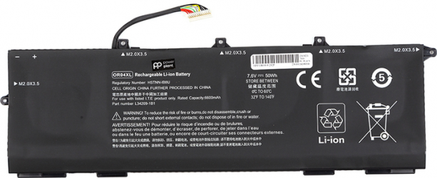 Акумулятор PowerPlant для ноутбуків HP EliteBook X360 (OR04XL) 7.6V 6600mAh (NB462179)
