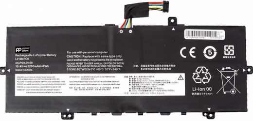 Аккумулятор PowerPlant для Lenovo ThinkBook 13x G2 IAP Series (L21M4PD0) 15.4V 3200mAh (NB482504)