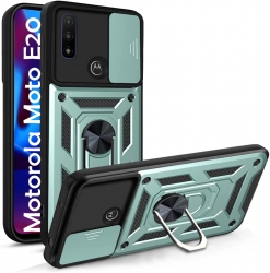 Панель BeCover Military для Motorola Moto E20 (707402) Dark Green