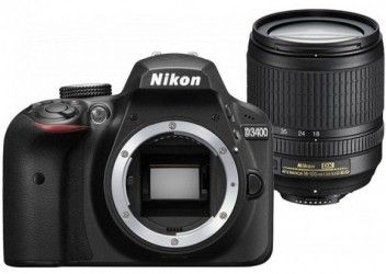 Фотоаппарат Nikon D3400 AF-S 18-140mm f/3.5-5.6G VR Kit (VBA490KV01) Black Фотоаппарат Nikon D3400 AF-S 18-140mm f/3.5-5.6G VR Kit (VBA490KV01) Black