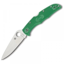 Ніж Spyderco Endura 4 Flat Ground Green