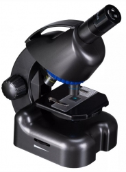 Мікроскоп Bresser Junior CM-04 100x-900x Black з набором для дослідів і адаптером для смартфона (14951)