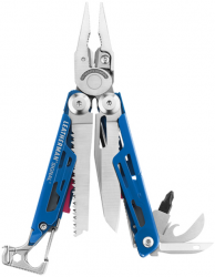 Мультиинструмент Leatherman Signal Cobalt 19 инструментов (832741) Blue/Grey  Мультиинструмент Leatherman Signal Cobalt 19 инструментов (832741) Blue/Grey