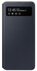 Чехол Samsung S View Wallet Cover для Samsung A415 (EF-EA415PBEGRU) Black