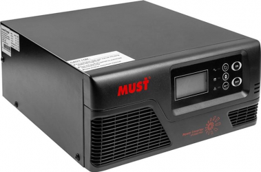 Перетворювач напруги Must 300 W з чистою синусоїдою, 12 V, LCD (KD00MS0046)
