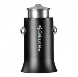 Автомобильное зарядное устройство Gelius Pro Edition USB Adaptive Fast Charger 5-12v 3A QC 3.0 Black Автомобильное зарядное устройство Gelius Pro Edition USB Adaptive Fast Charger 5-12v 3A QC 3.0 Black