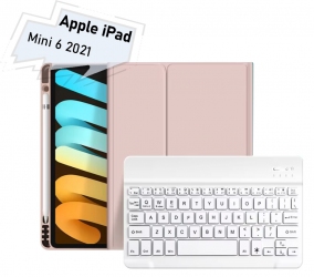 Чехол-клавиатура BeCover для Apple iPad Mini 6 2021 (712990) Pink Чехол-клавиатура BeCover для Apple iPad Mini 6 2021 (712990) Pink