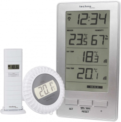 Термогигрометр Technoline WS9069 IT Silver