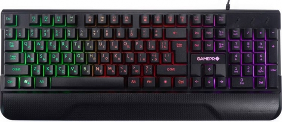 Клавиатура проводная GamePro Headshot USB (GK398) Клавиатура проводная GamePro Headshot USB (GK398)