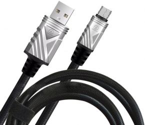 Кабель USB WUW X62 microUSB 2m 2.4A Black Кабель USB WUW X62 microUSB 2m 2.4A Black