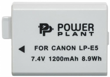 Aккумулятор PowerPlant для Canon LP-E5 (DV00DV1225)