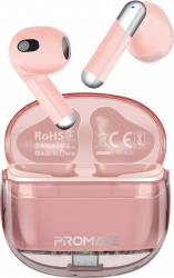 Навушники Promate TransPods (transpods.pink) Pink  Навушники Promate TransPods (transpods.pink) Pink