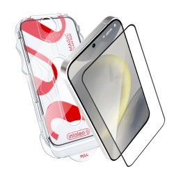 Защитное стекло с аппликатором Intaleo MagicBox для Samsung Galaxy S24+ SM-S926 (4820266742881) Black