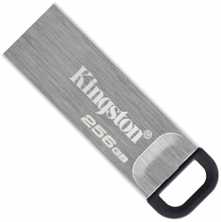 USB флеш накопичувач Kingston DataTraveler Kyson 256GB USB 3.2 (DTKN/256GB) Silver/Black USB флеш накопичувач Kingston DataTraveler Kyson 256GB USB 3.2 (DTKN/256GB) Silver/Black