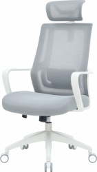Крісло офісне OfficePro Harmony OC310-W-LG-LG White/Light Gray