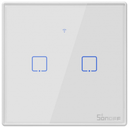 Розумний сенсорний Wi-Fi перемикач Sonoff T2EU2C-TX Розумний сенсорний Wi-Fi перемикач Sonoff T2EU2C-TX