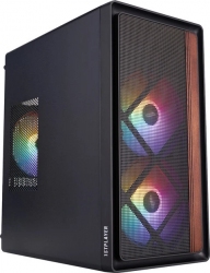 Корпус 1stPlayer WD1-BK-3F1 Black