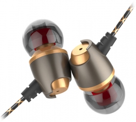 Наушники QKZ DM11 Mic Gold Наушники QKZ DM11 Mic Gold