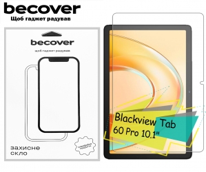 Защитное стекло Becover для Blackview Tab 60 Pro 10.1 Защитное стекло Becover для Blackview Tab 60 Pro 10.1