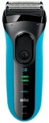 Электробритва BRAUN Series 3 3040TS Blue (Чехол + Гель) Электробритва BRAUN Series 3 3040TS Blue (Чехол + Гель)