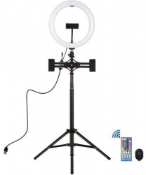 Кільцева USB RGBW LED лампа Puluz PKT3055B 10.2 Кільцева USB RGBW LED лампа Puluz PKT3055B 10.2