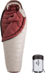 Спальный мешок с натуральным пухом Naturehike Snowbird NH20YD001 (6927595761281) Brown Спальный мешок с натуральным пухом Naturehike Snowbird NH20YD001 (6927595761281) Brown