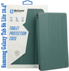 Чохол BeCover Soft Edge з кріпленням для стилуса для Samsung Galaxy Tab S6 Lite 10.4 P610/P613/P615/P619 (708353) Dark Green
