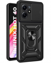 Панель BeCover Military для Infinix Hot 40 (X6836) (710672) Black Панель BeCover Military для Infinix Hot 40 (X6836) (710672) Black