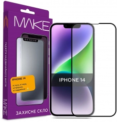 Захисне скло MakeFuture Full Cover Apple iPhone 14 (MGF-AI14)