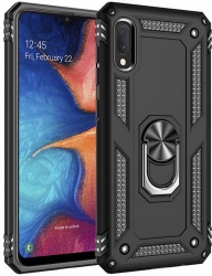 Панель BeCover Military для Samsung Galaxy A02 SM-A022 / M02 SM-M022 (706640) Black