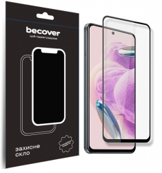 Защитное стекло BeCover для Xiaomi Redmi Note 12S (709751) Black