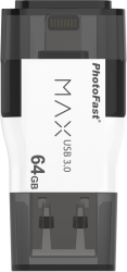 USB флеш-накопитель PhotoFast i-FlashDrive MAX GEN2 USB3.0 64GB (IFDMAXG264GB) USB флеш-накопитель PhotoFast i-FlashDrive MAX GEN2 USB3.0 64GB (IFDMAXG264GB)