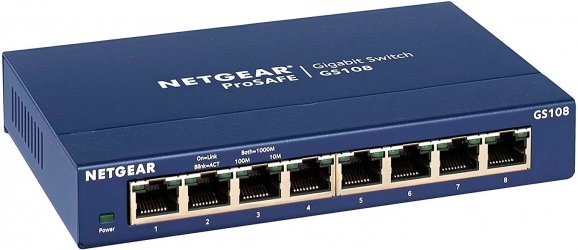 Коммутатор Netgear GS108GE Коммутатор Netgear GS108GE
